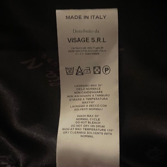 Giulina N Couture - Gray Blazer with crystal rhinestones - Picture 12 of 13